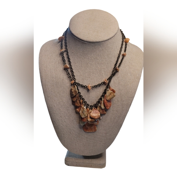 Vintage Abalone Shell Necklace - Picture 4 of 16